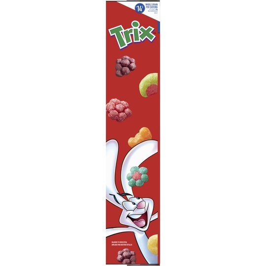 Trix Fruity Breakfast Cereal, 6 Fruity Shapes, Whole Grain, Family Size, 16.1 OZÂ