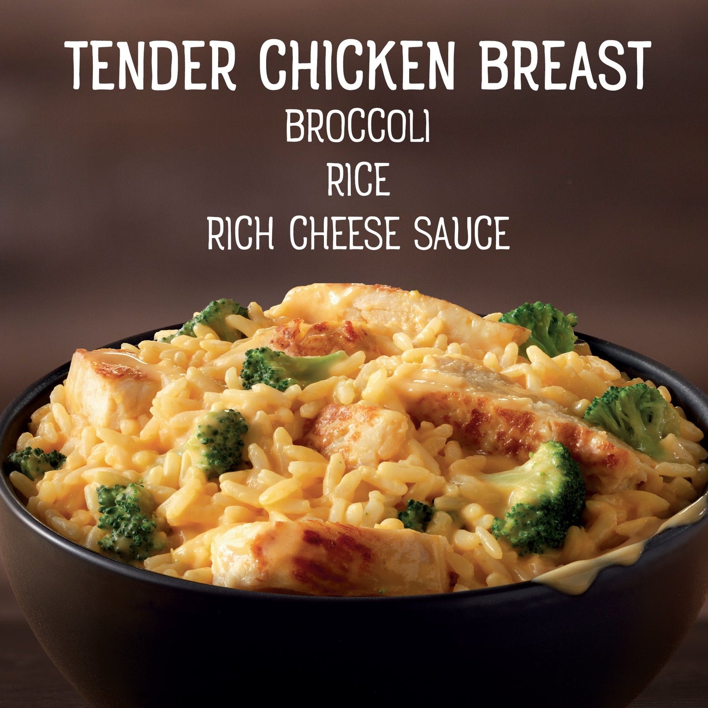 Marie Callender's Aged Cheddar Cheesy Chicken & Rice Bowl, Frozen Meal, 12 oz (Frozen)