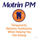 Motrin PM Caplets, 200 mg Ibuprofen & 38 mg Sleep Aid, 80 ct