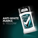 Degree Ultra Clear Long Lasting Men's Antiperspirant Deodorant Stick, Ocean Air, 2.7 oz