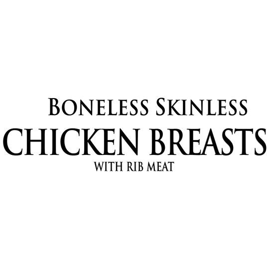 Tyson All Natural, Fresh, Boneless, Skinless Chicken Breasts, 1.75 - 3.0 lbs Tray, 1.75 - 3.0 lb Tray