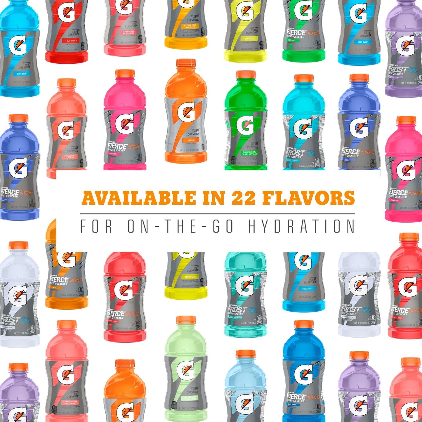 Gatorade Thirst Quencher Sports Drink, Fruit Punch, 12 fl oz, 12 Pack Bottles