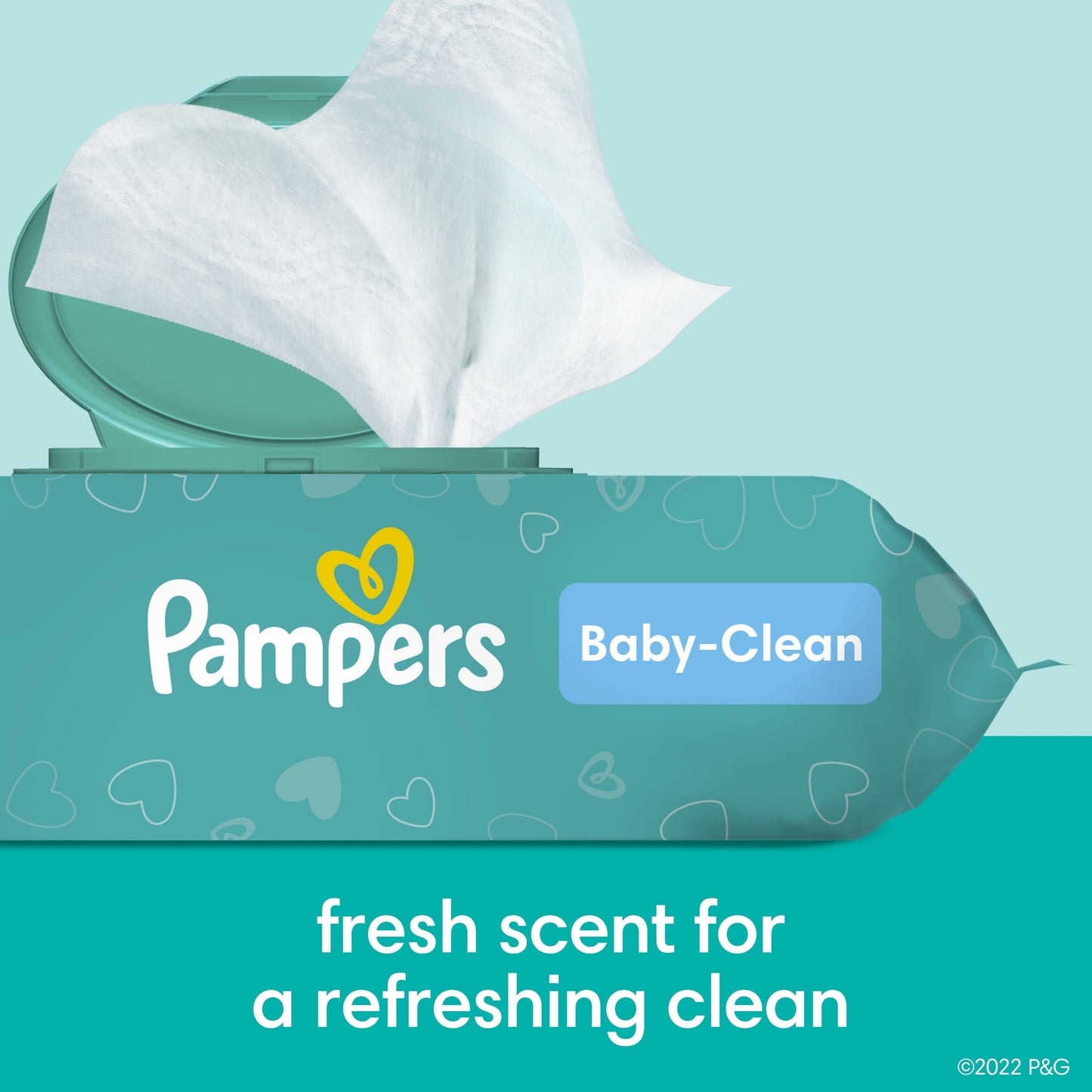 Pampers Flip Top Wipes Baby Fresh 12x 864 Wipes