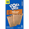 Pop-Tarts Frosted Brown Sugar Cinnamon Instant Breakfast Toaster Pastries, Shelf-Stable, Ready-to-Eat, 81.2 oz, 48 Count Box