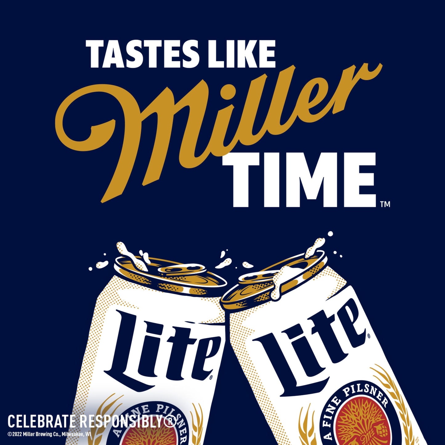 Miller Lite Lager Beer, 12 Pack, 16 fl oz Cans, 4.2% ABV