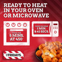 TGI Fridays Frozen Snacks & Appetizers Buffalo Style Boneless Chicken Bites, 15 oz Box Regular