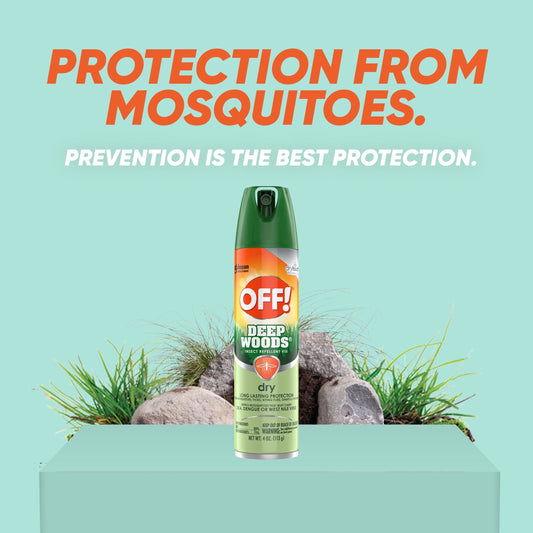 OFF! Deep Woods Insect Repellent VIII Dry, 4 fl oz