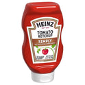 Heinz Simply Tomato Ketchup with No Artificial Sweeteners, 20 oz Bottle