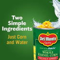 Del Monte Whole Kernel Corn, No Salt Added, 15.25 oz Can