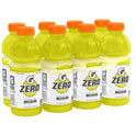 Gatorade G Zero Sugar Lemon Lime Thirst Quencher Sports Drink, 20 oz, 8 Pack Bottles