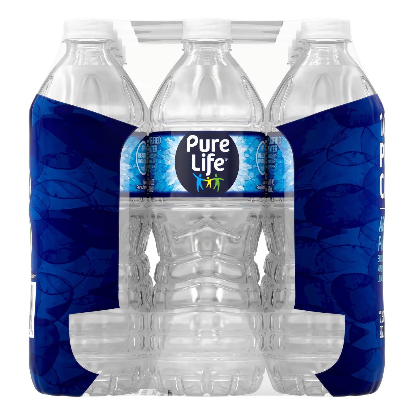 Pure Life Purified Water, 16.9 Fl Oz, Plastic Bottled Water (12 Pack)