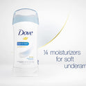 Dove Women's Antiperspirant Deodorant Stick Twin Pack, Original Clean, 2.6 oz