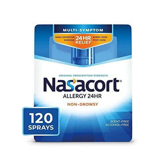 Nasacort Triamcinolone Acetonide Allergy Relief, Chattem 41167580005, 1 Count