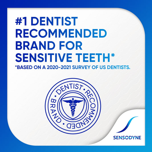 Sensodyne Repair and Protect Whitening Sensitive Toothpaste, 3.4 Oz, 2 Pack