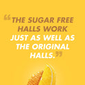 HALLS Relief Honey Lemon Sugar Free Cough Drops, Economy Pack, 70 Drops
