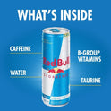 Red Bull Sugar Free Energy Drink, 8.4 fl oz, Pack of 4 Cans