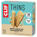 CLIF BAR Thins - White Chocolate Macadamia Nut Flavor - Crispy Snack Bars - Made with Organic Oats - Non-GMO - Plant-Based - 100 Calorie Packs - 0.78 oz. (7 Pack)