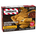 TGI Fridays Mozzarella Sticks Frozen Snacks with Marinara Sauce, 11 oz Box Regular