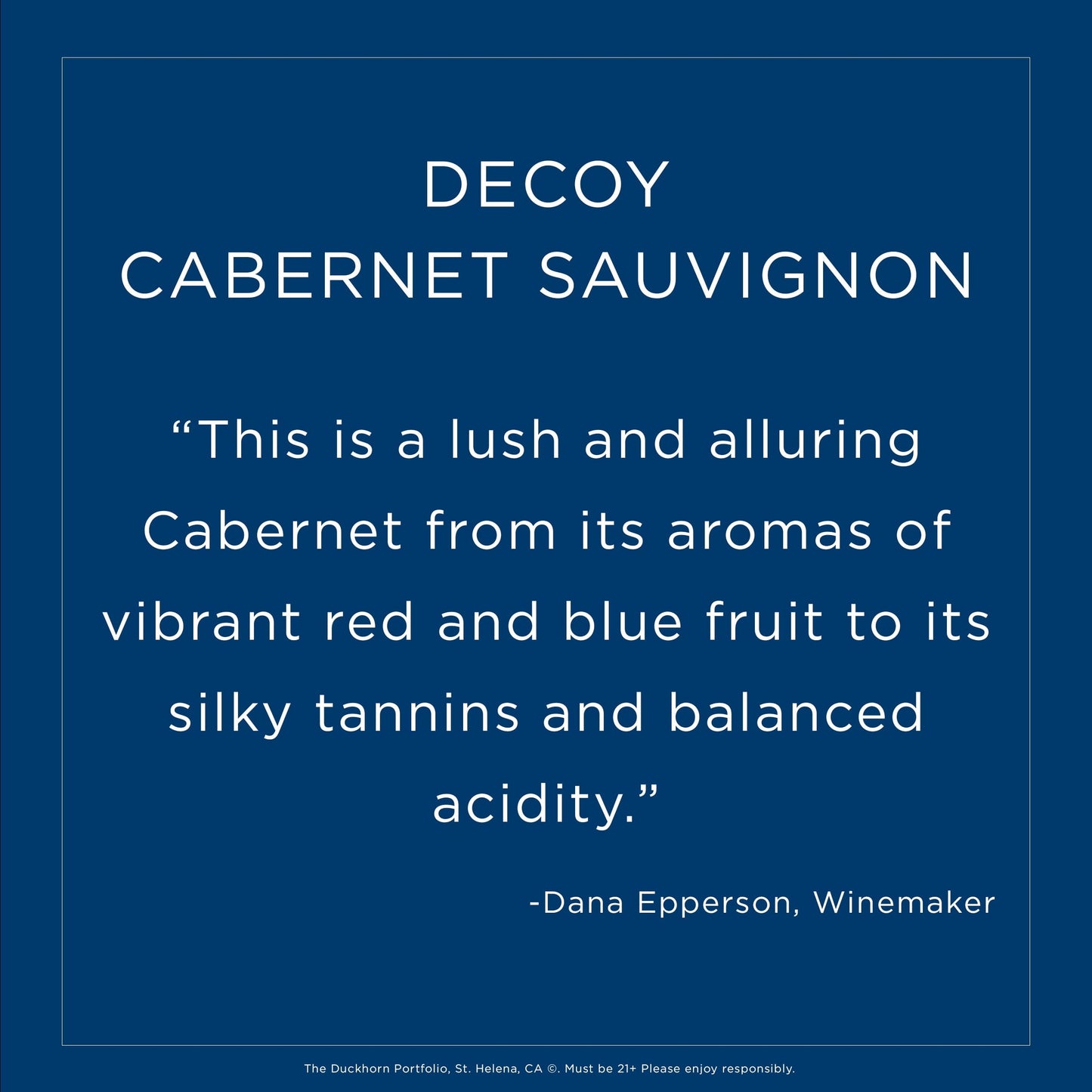 Decoy Cabernet Sauvignon Wine, 750 ml, Bottle