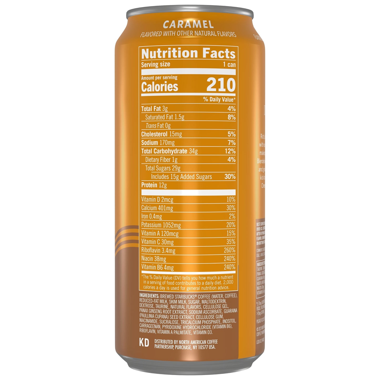 Starbucks Doubleshot Energy Coffee Drink Caramel 15 Fl Oz