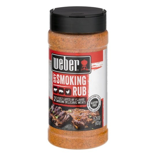 Weber Dry Smoking Rub, 15.25 oz