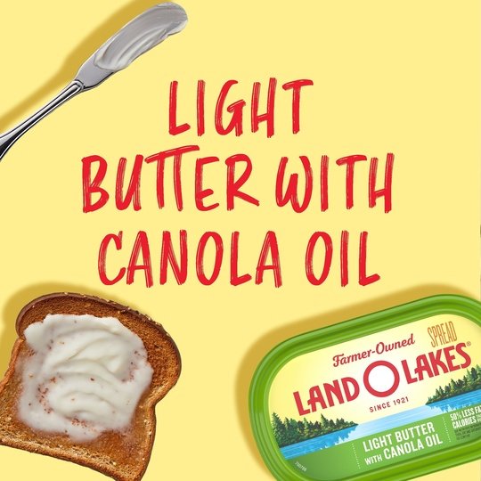 Land O Lakes® Light Butter with Canola Oil, 15 oz Tub