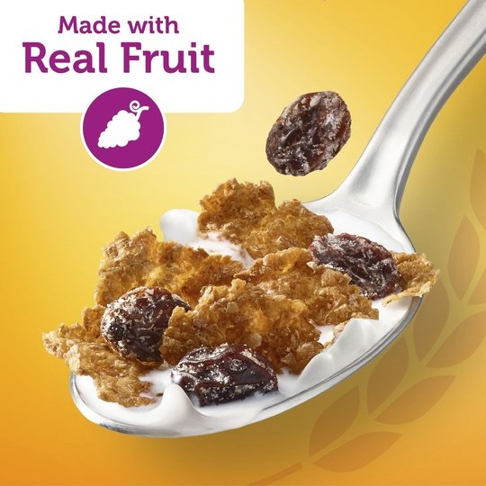 Kellogg's Raisin Bran Original Breakfast Cereal, Family Size, 24 oz Box