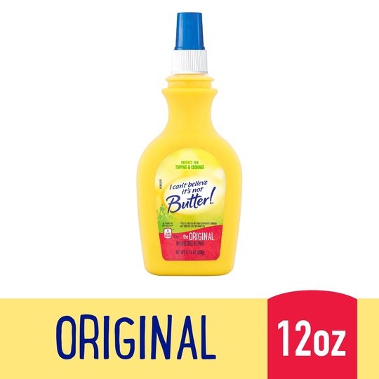 I Can't Believe It's Not Butter! Cooking Spray, 12 oz Bottle (Shelf-Stable)