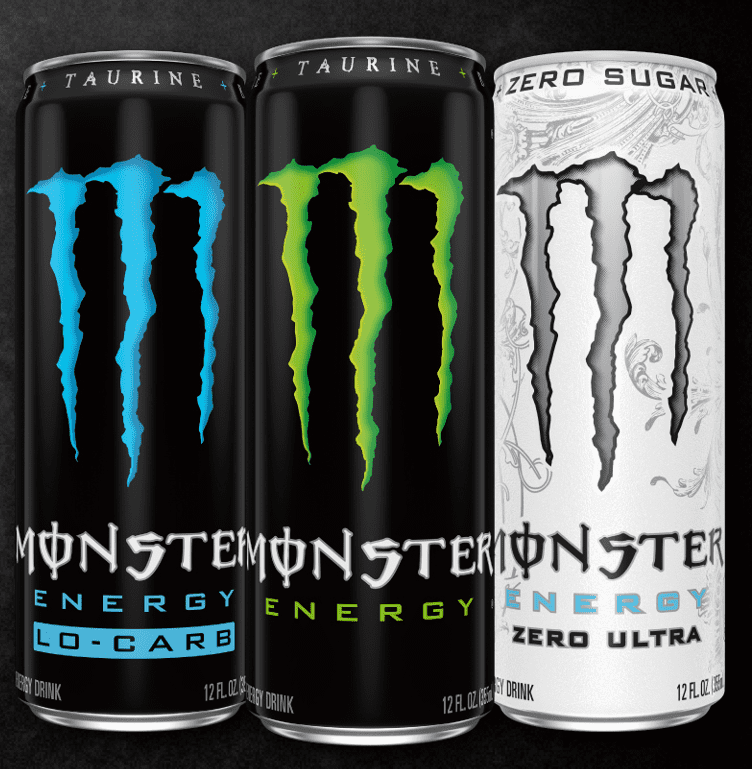 Monster Energy, Zero Ultra, Sugar Free Energy Drink, 12 fl oz, 6 Pack