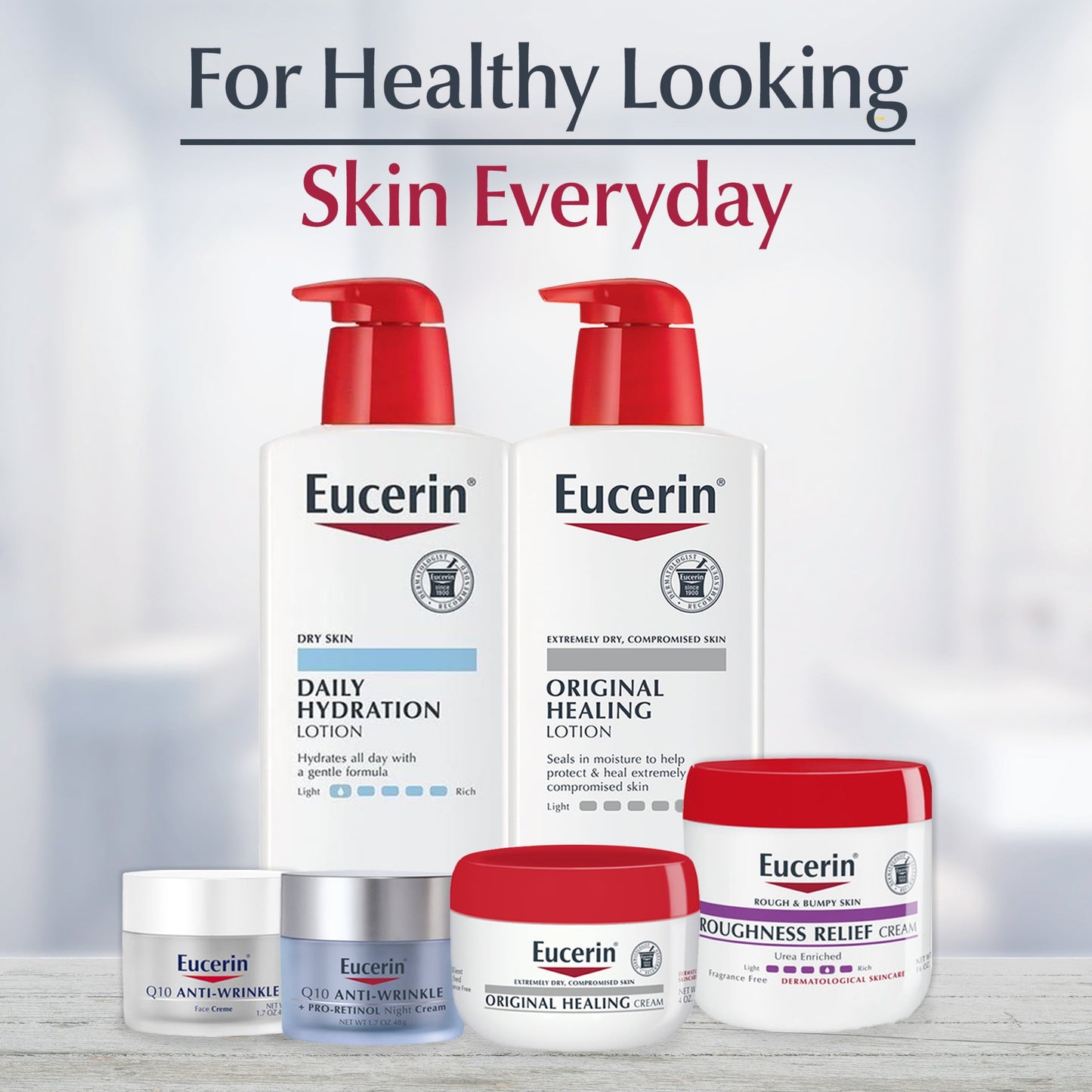 Eucerin Original Healing Cream, Body Cream for Dry Skin, 16 Oz Jar