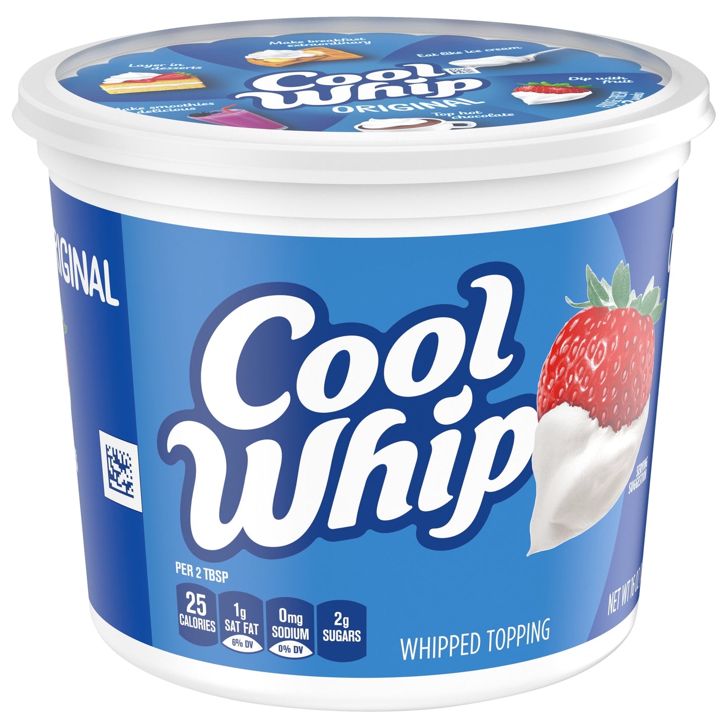 Cool Whip Original Whipped Cream Topping, 16 oz Tub