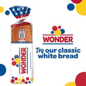 Wonder Bread Jumbo Seeded White Bread Hamburger Buns, 15 oz, 8 Count