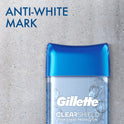 Gillette Clear Gel Mens Antiperspirant Deodorant, Wild Rain, 3.8 oz