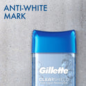Gillette Antiperspirant Deodorant for Men, Clear Gel, Sport Active, Twin Pack, 3.8 oz
