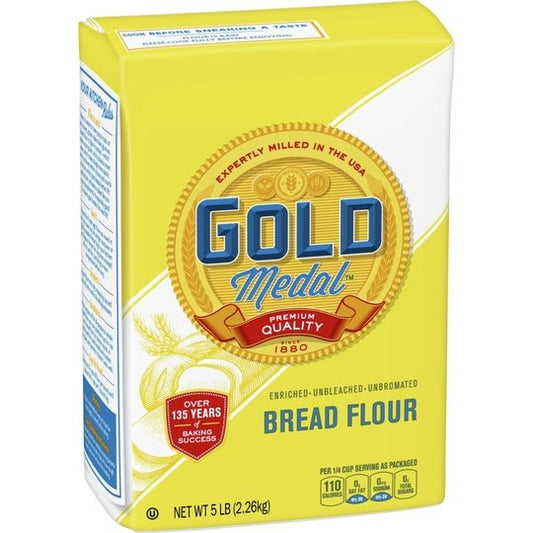 Gold Medal Unbleached Bread Flour, 5 lbs