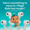 Angel Soft Toilet Paper, 9 Mega Rolls