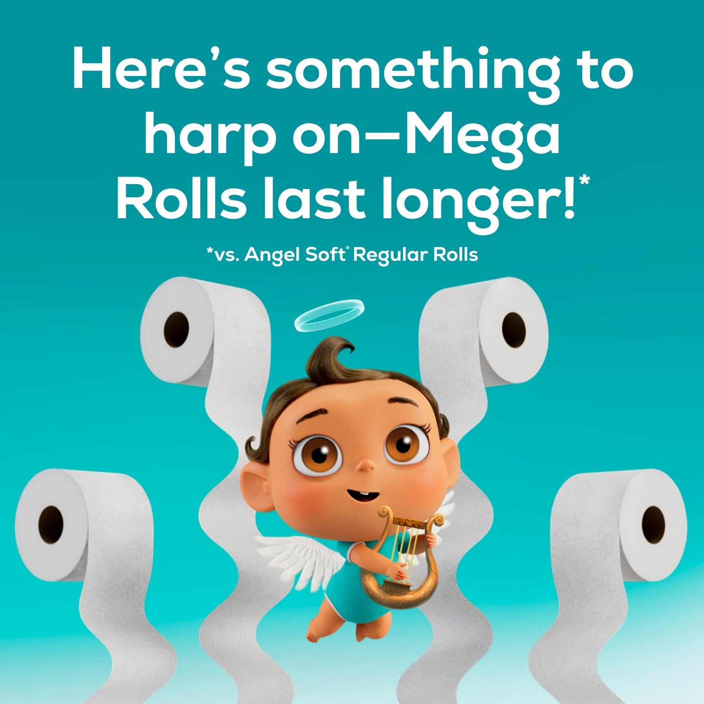 Angel Soft Toilet Paper, 18 Mega Rolls