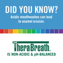 TheraBreath Fresh Breath Mouthwash, Icy Mint, Alcohol-Free, Travel Size, 3 fl oz