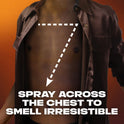 Axe Dark Temptation Dark Chocolate Body Spray Deodorant for Men, 5.1 oz