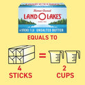 Land O Lakes Stick Butter Unsalted, 16 oz, 4 Count