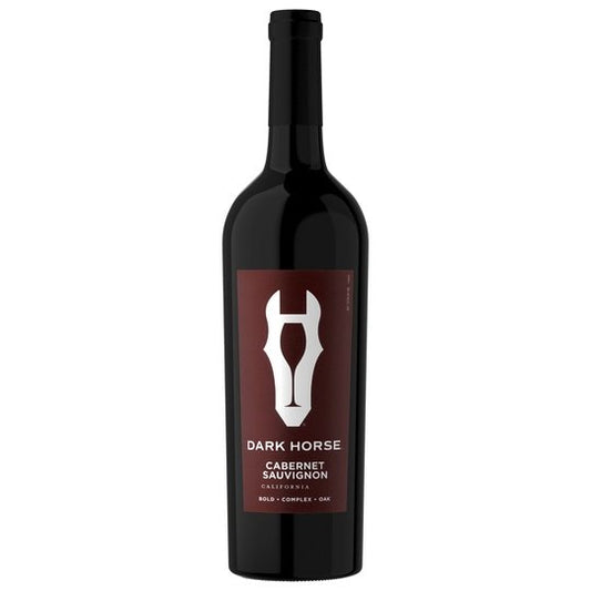 Dark Horse California Cabernet Sauvignon Red Wine, 750ml Glass Bottle