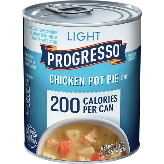 Progresso Light, Chicken Pot Pie Style Soup, 18.5 oz.