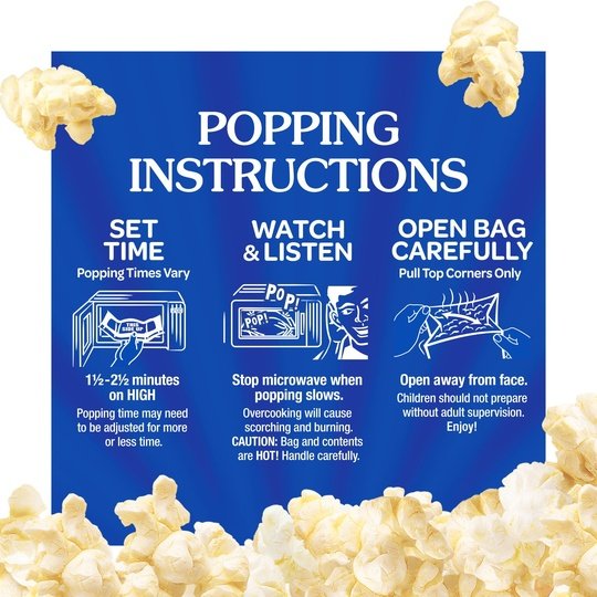 ACT II Butter Flavor Microwave Popcorn, Mini Bags, 13.125 oz., 12-Count