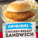 Tyson Original Chicken Breast Sandwich, 24 oz, 4 ct Box