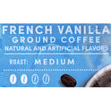 Tim Hortons French Vanilla Flavored Coffee, Medium Roast Ground Arabica, 12 oz Bag