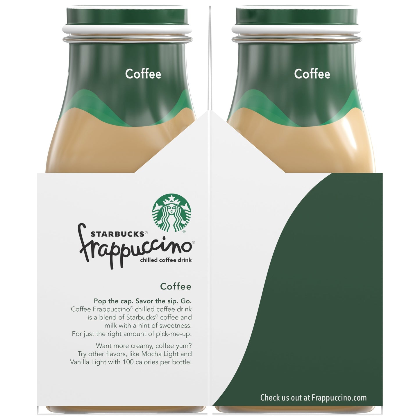 Starbucks Frappuccino Iced Coffee, 9.5 oz, 4 Pack Bottles