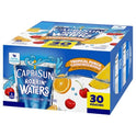 Capri Sun Roarin' Waters Tropical Tide Flavored Water Kids Drink Pouches, 30 Ct Box, 6 fl oz Pouches