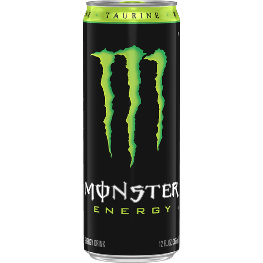 Monster Energy, Original, Energy Drink, 12 fl oz, 6 Pack