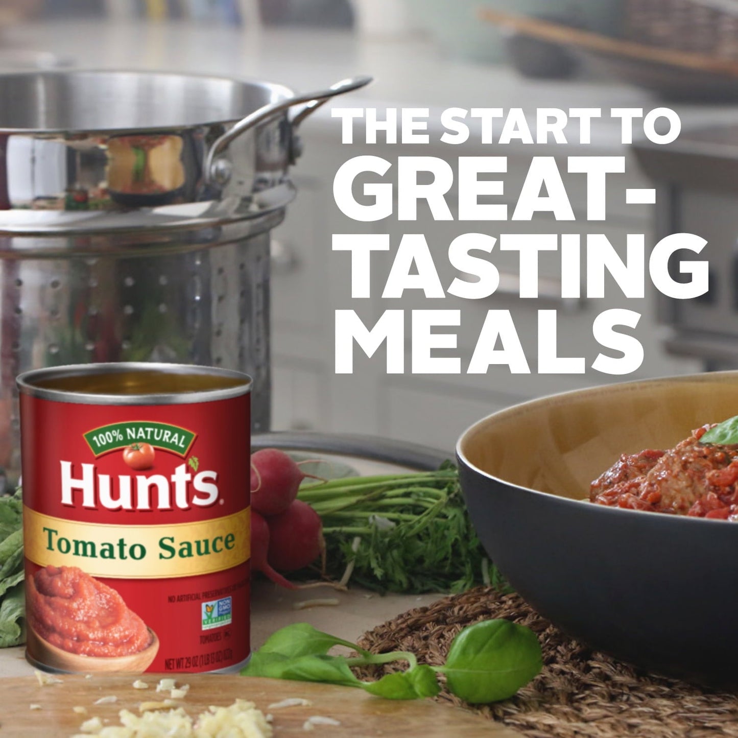 Hunt's Tomato Sauce, 100% Natural Tomato Sauce, 29 Oz