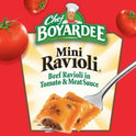 Mini Ravioli Beef Ravioli in Tomato & Meat Sauce, 40 oz
